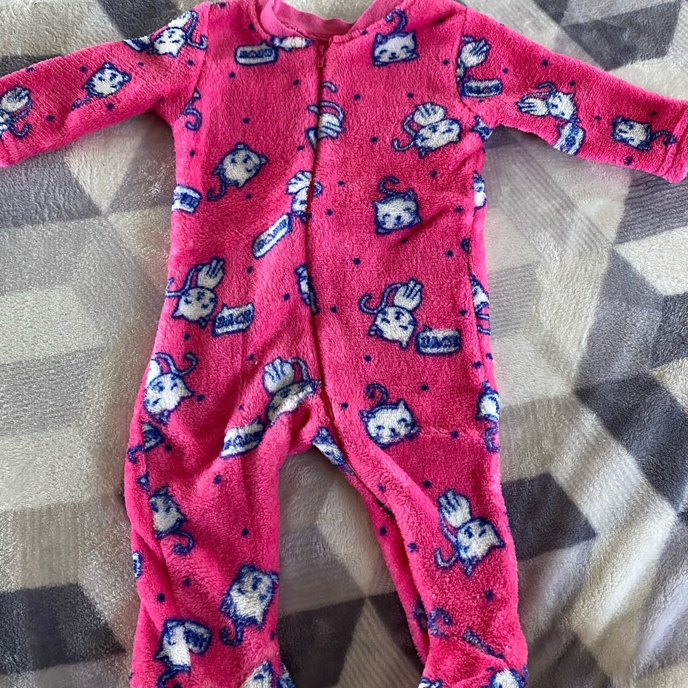 Pink Fluffy Bodysuit